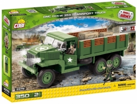 Cobi: Mała Armia WWII. Samochód ciężarowy GMC CCKW 353 - 2378