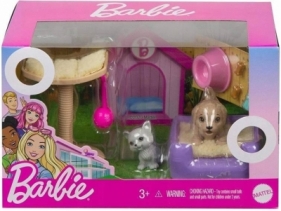 Barbie Zwierzątko + akcesoria GRG59