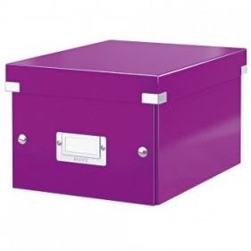 Pudło archiwizacyjne Leitz Click & Store A5 - fioletowy 216 mm x 160 mm x 282 mm (60430062)