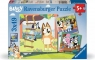 Ravensburger, Puzzle 3x49: Bluey i przyjaciele (12004378) Wiek: 5+