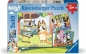 Ravensburger, Puzzle 3x49: Bluey i przyjaciele (12004378)