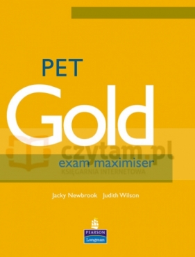 PET GOLD Exam Max no Key