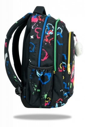 Coolpack, Plecak szkolny Jerry Hello Kitty - Black Neon (F029034)