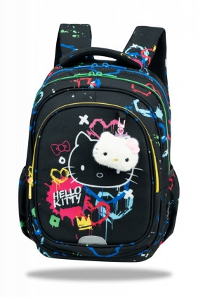 Coolpack, Plecak szkolny Jerry Hello Kitty - Black Neon (F029034)
