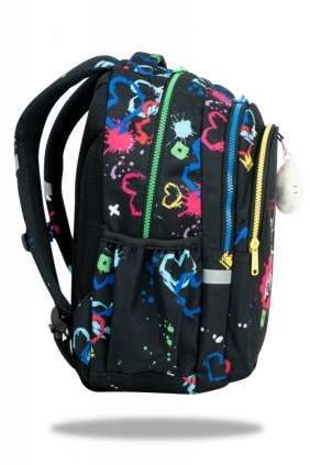 Coolpack, Plecak szkolny Jerry Hello Kitty - Black Neon (F029034)