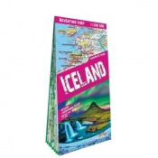 Adventure map Iceland 1:500 000 lam w.2023 - praca zbiorowa