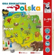 Kapitan Nauka. Gra edukacyjna - Polska (Zgnieciony kartonik)