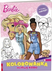 Kolorowanka według kodu. Barbie - Opracowanie zbiorowe