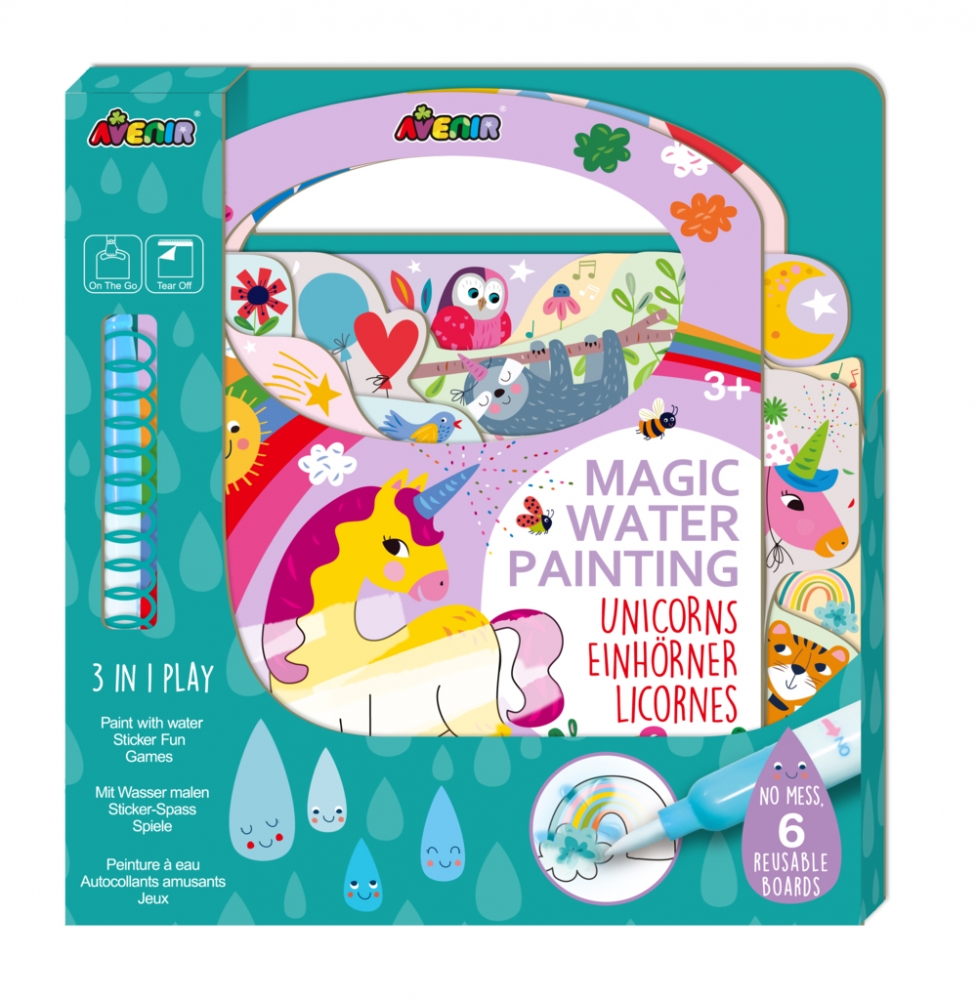 Magiczny obraz wodny - Jednorożce (CH221778)