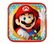 Talerzyki papierowe Super Mario 23x23cm 8szt