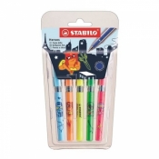 DŁUGOPIS STABILO MINI HEROES 5SZT