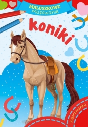 Maluszkowe malowanie. Koniki - Opracowanie zbiorowe