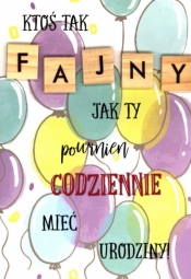 Karnet "ktoś tak fajny jak Ty"