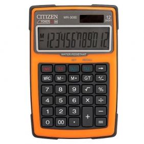 Kalkulator kieszonkowy Citizen (WR-3000NRORE)