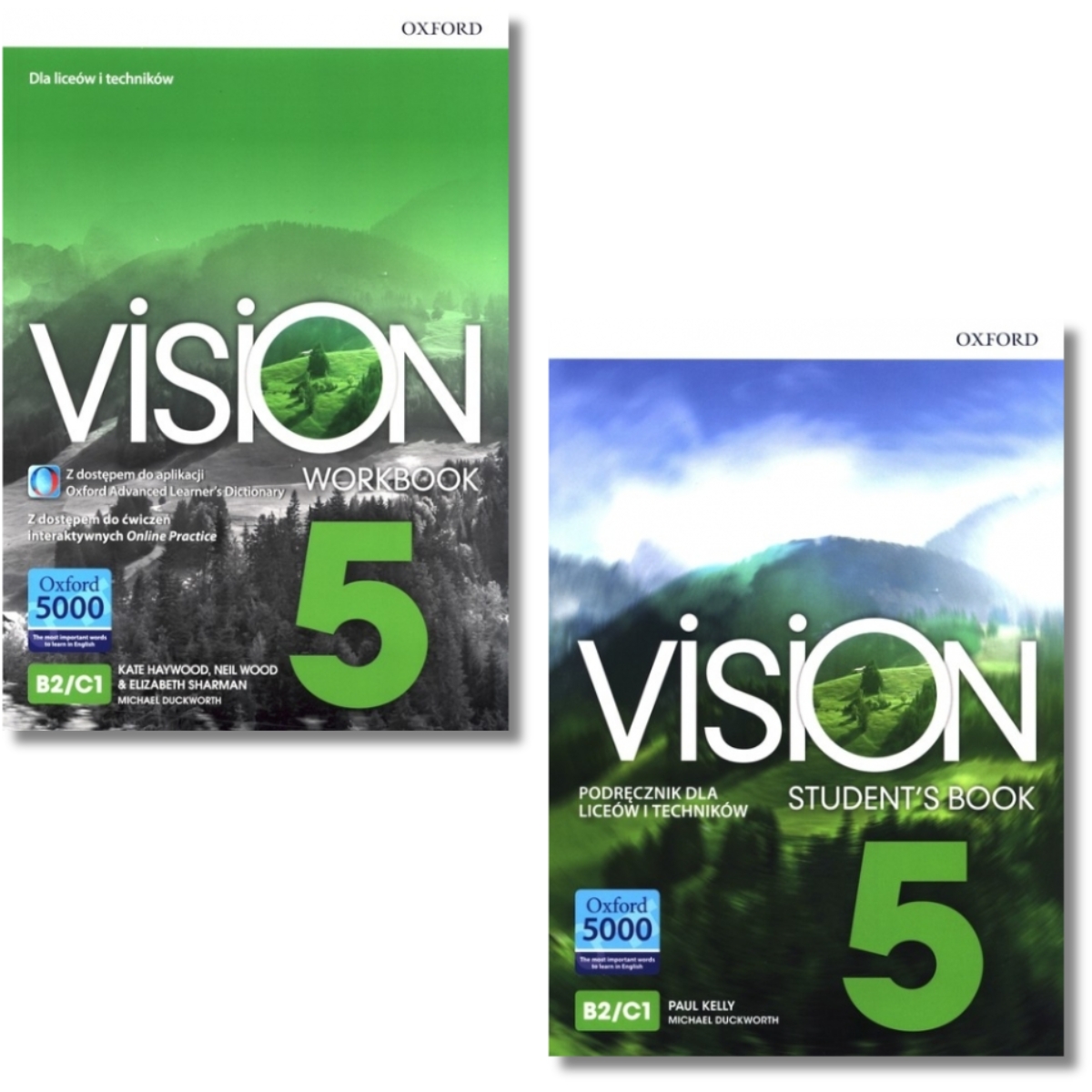 Pakiet Vision 5. Podręcznik i zeszyt ćwiczeń. Poziom B2/C1