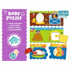 Puzzle Baby Classic: Sorter kształtów (36078)