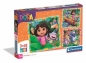 Puzzle 3x48 Super Kolor Dora