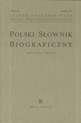 Polski Słownik Biograficzny z.211 T.51/4 - Praca zbiorowa