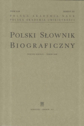 Polski Słownik Biograficzny z.211 T.51/4 - Opracowanie zbiorowe