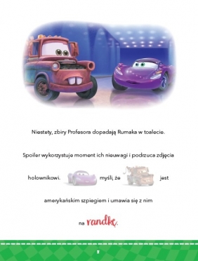 Czytanki naklejanki. Wielki wyścig. Disney Pixar Auta 2 - Opracowanie zbiorowe