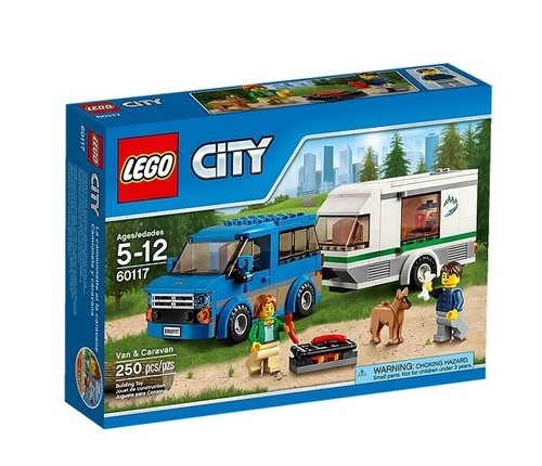Lego City Van z przyczepą kampingową (60117)