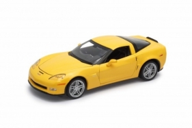 Model kolekcjonerski 2007 Chevrolet Corvette Z06, żółty (22504-1)