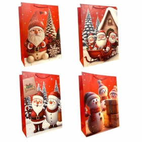 Torebka prezentowa XXL Boże Narodzenie szerokie
