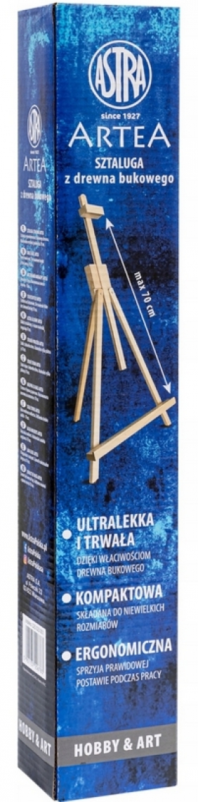 Sztaluga z drewna bukowego, 70cm