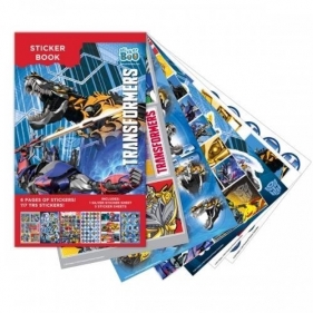 Książeczka z naklejkami Transformers