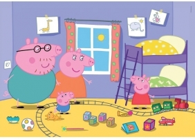Puzzle SuperColor 2x20: Świnka Peppa (24778)