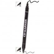 Marker do CD Cresco dwustronny B/M - czarny (78856)