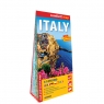 Włochy (Italy). Laminowana mapa samochodowo-turystyczna 1:1 050 000 Opracowanie zbiorowe