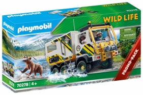 Playmobil Wild Life: Pojazd na wyprawy badawcze (70278)
