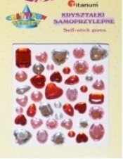 KRYSZTALKI SAMOPRZYLEPNE MIX 1 45 SZT K018
