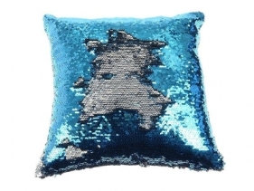 Poduszka kwadratowa z obracanymi cekinami MIX