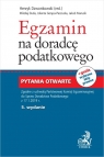 Egzamin na doradcę podatkowego Pytania otwarte