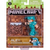 Minecraft - figutka Alex w diamentowej zbroi