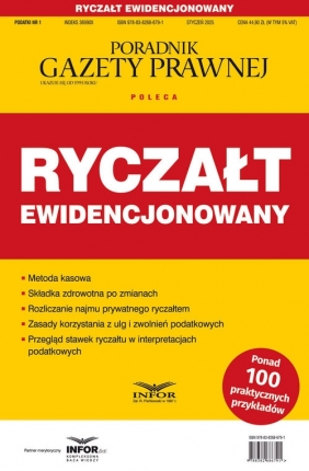 Ryczałt ewidencjonowany Podatki 1/2025 - Grzegorz Ziółkowski