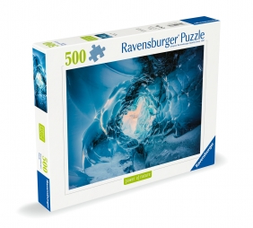 Ravensburger, Puzzle 500: Wewnątrz lodowca (12000778)