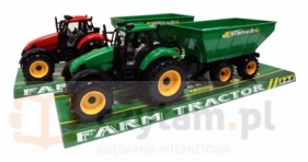 Traktor z przyczepą