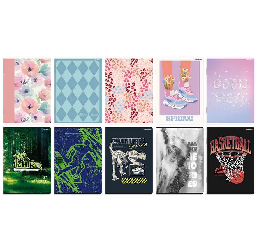 <img src='https://webimage.pl/pics/784/8/d5904017458784.png' style='height:440px' /> Zeszyt Top 2000 Basic A5/60k linia z marginesem, 1 szt