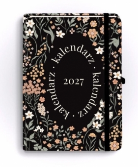 Kalendarz 2027 Botanical B6 dzienny bukiet