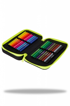 Coolpack, Piórnik Pencil case Jumper 2 Lemon (E66510)