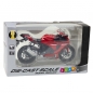 Motocykl metalowy z dźwiękiem i światłem 1:12