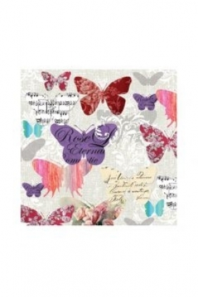 Serwetka ROMANTIC BUTTERFLIES - SDC868000