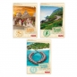 Brulion A5/70 kartkowy w kratkę Around the World