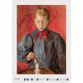 Kalendarz 2027 Stanisław Wyspiański A3 wzór 1 - Edyta Niemiec-Szywała