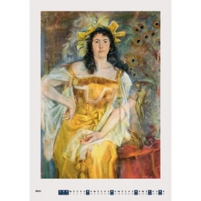 Kalendarz 2027 Stanisław Wyspiański A3 wzór 1 - Edyta Niemiec-Szywała