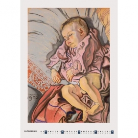 Kalendarz 2027 Stanisław Wyspiański A3 wzór 1 - Edyta Niemiec-Szywała