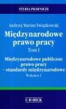 Międzynarodowe prawo pracy Tom 1  Świątkowski Andrzej Marian